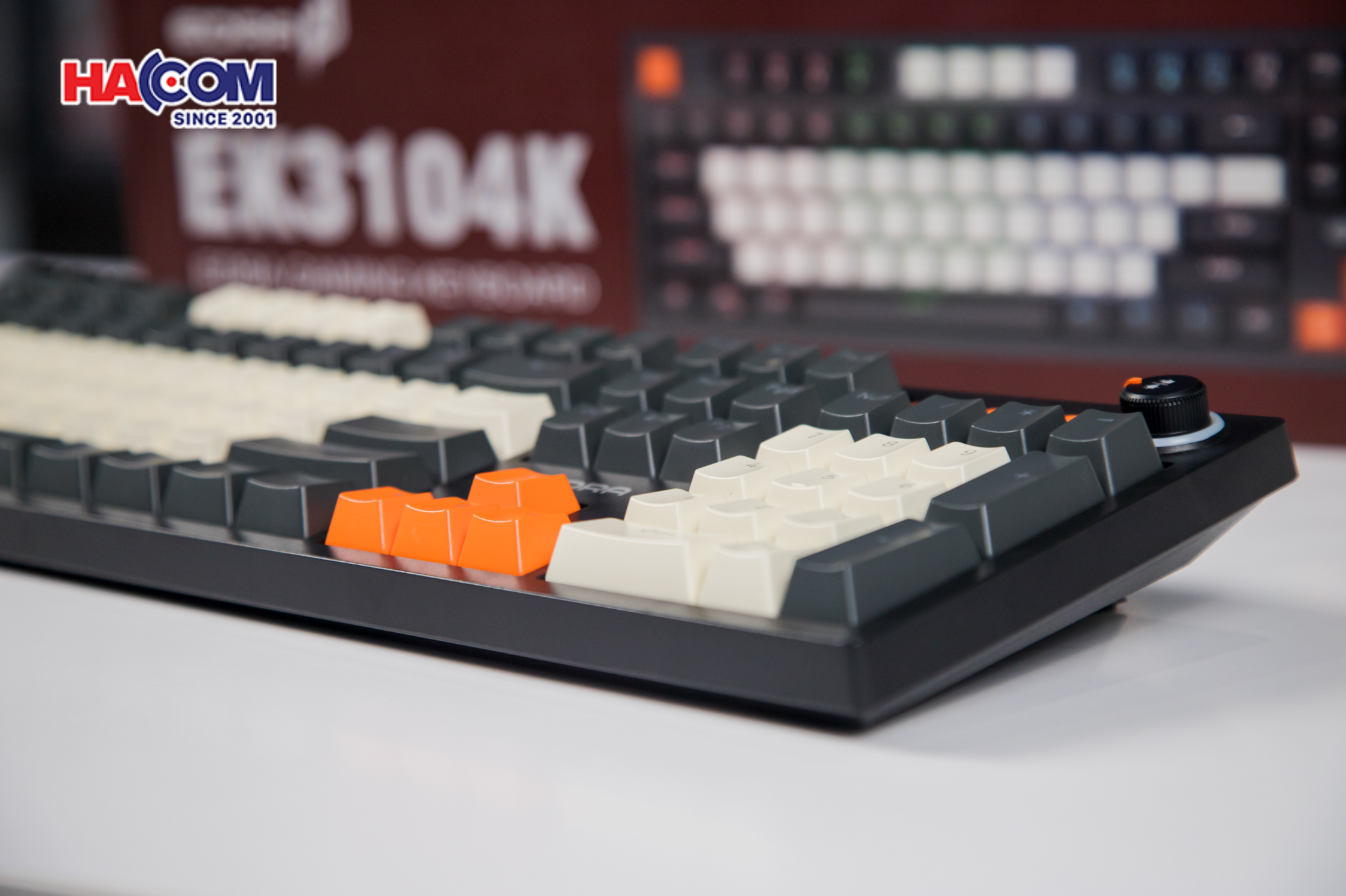 Bàn phím cơ EDRA EK3104K Red switch 9