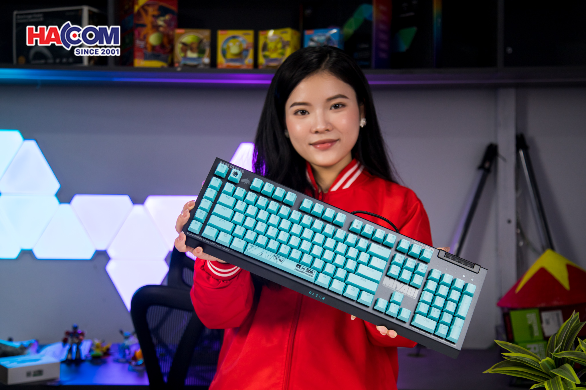 Bàn phím Razer BlackWidow V4 X - Zenless Zone Zero Edition 5