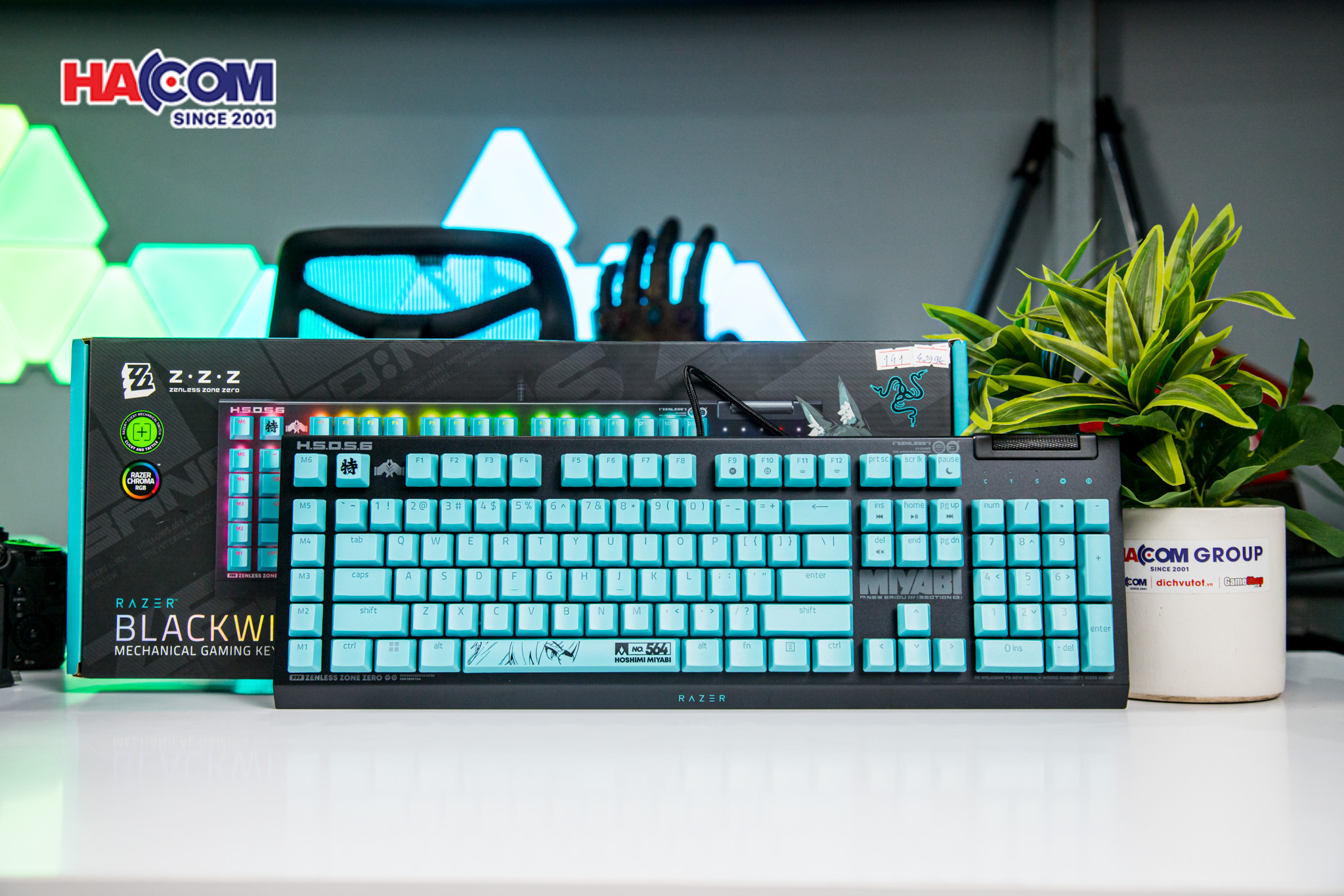 Bàn phím Razer BlackWidow V4 X - Zenless Zone Zero Edition 6