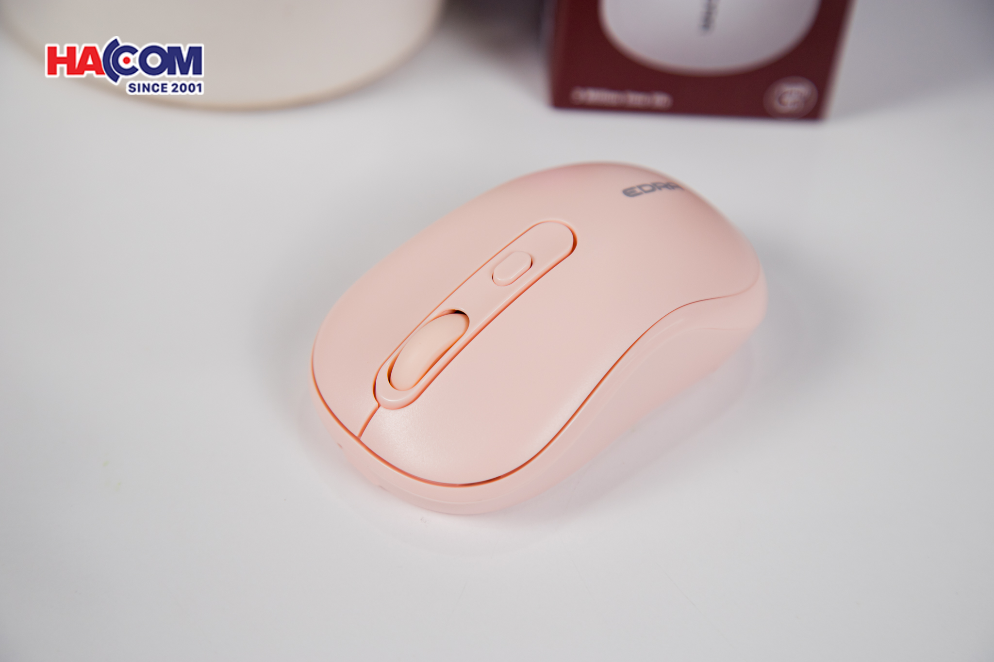 Chuột không dây Edra EM611W - Màu Hồng 6