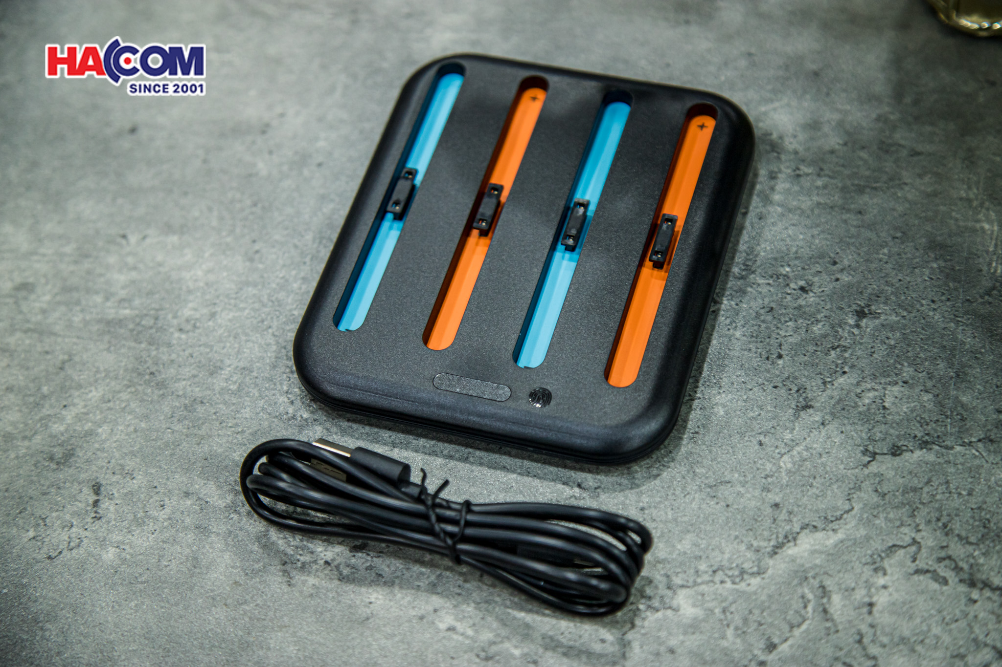 Dock sạc 4 ngăn có dây cho Joy-con Swich 2 màu đen JYS-NS2303 11