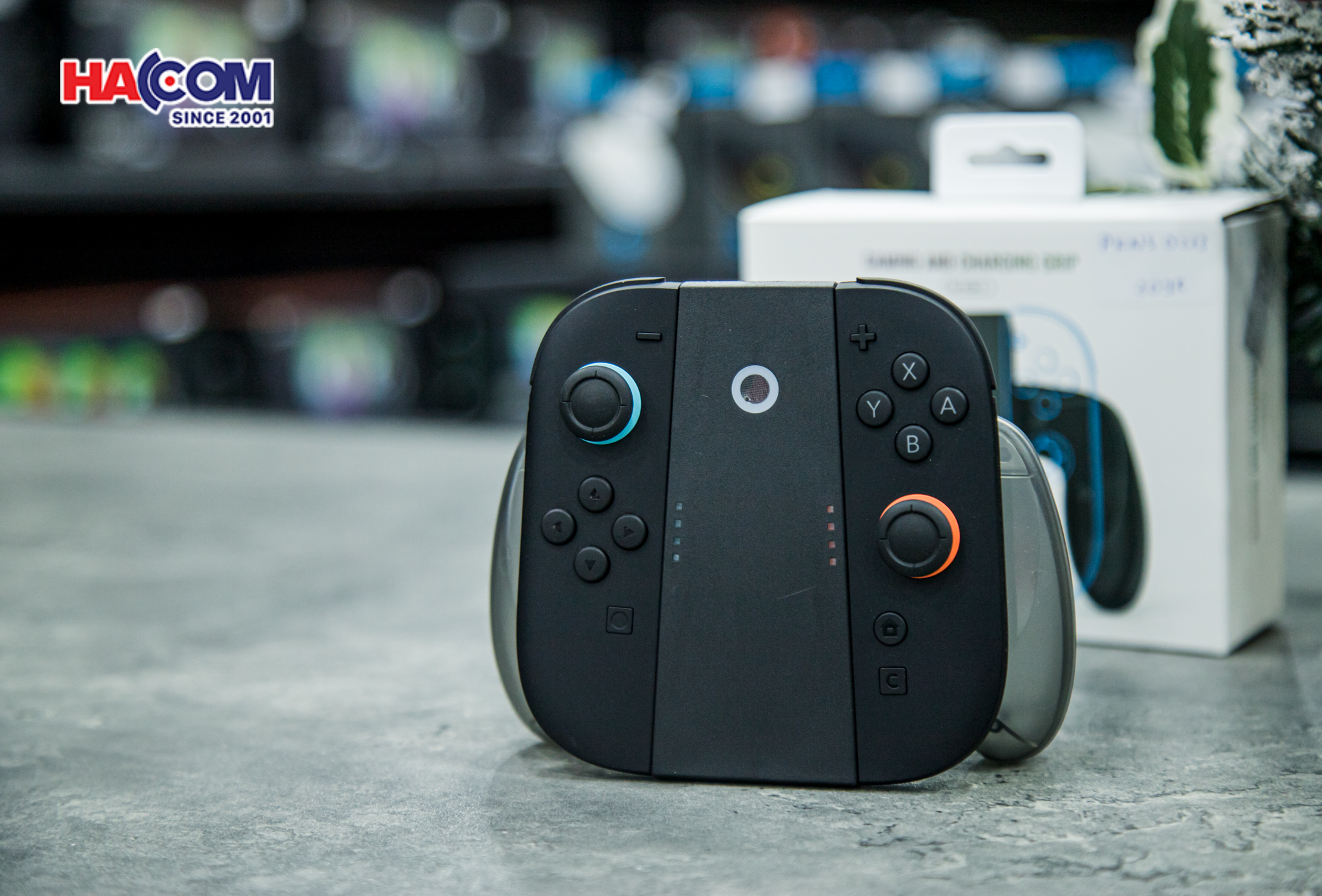 Grip Sạc Joy Con Nintendo Switch 2 màu xám JYS-NS2287 23