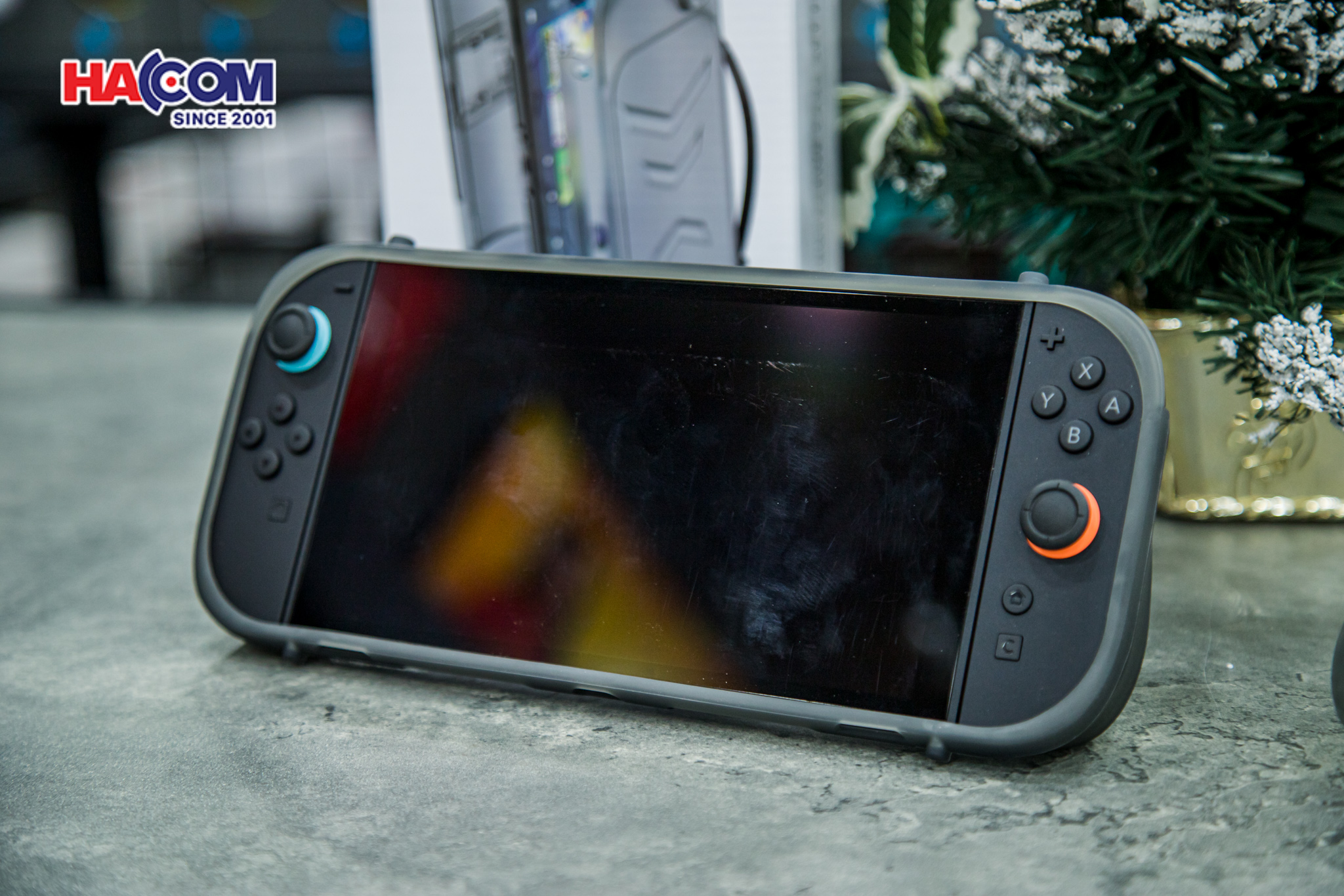 Ốp bảo vệ chống trượt TPU Case for Switch 2 màu xám JYS-NS2272 19