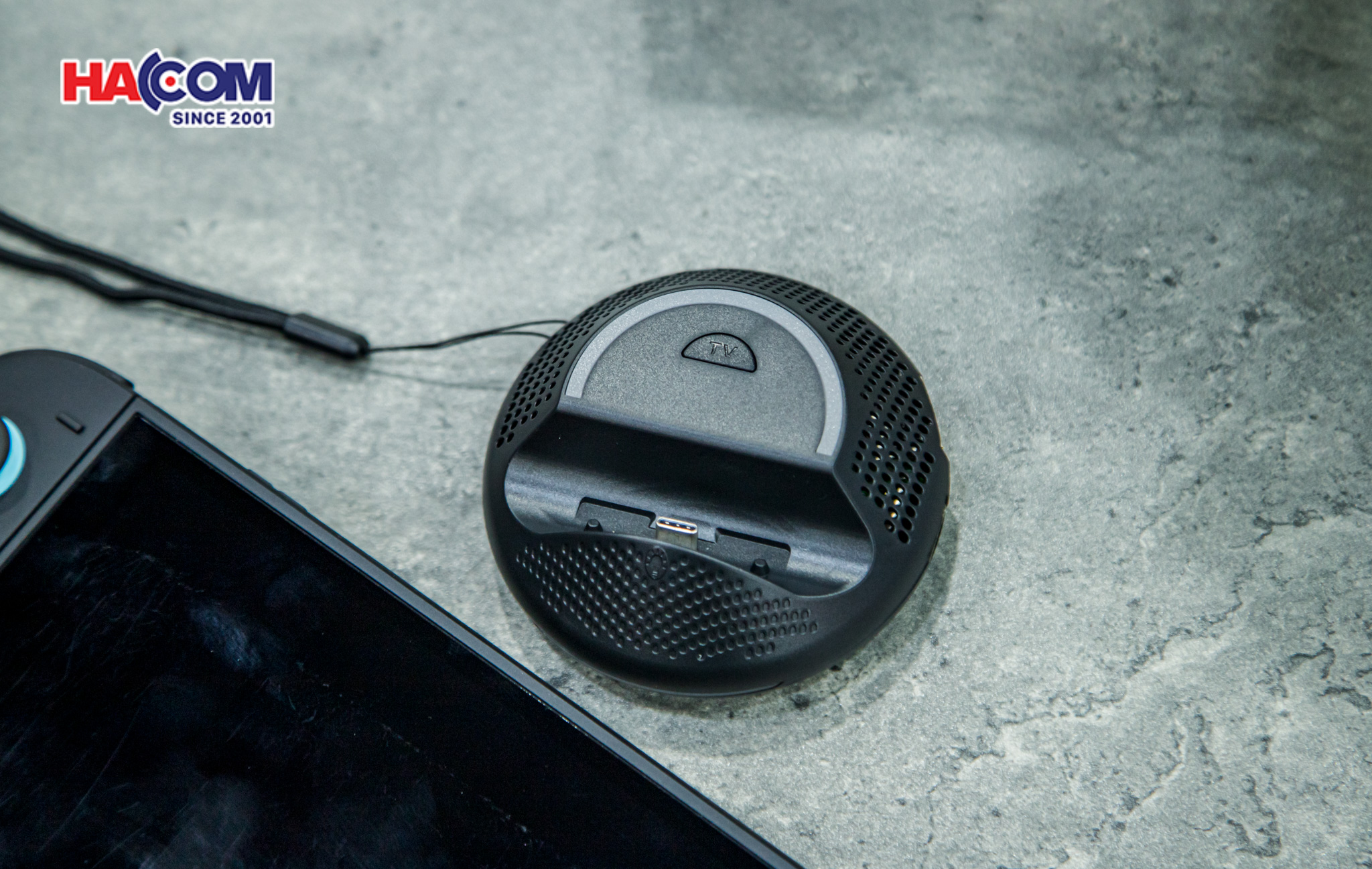 Sạc mini kiêm dock chuyển TV 5 in 1 cho Nintendo Switch 2 màu đen JYS-NS2289 18