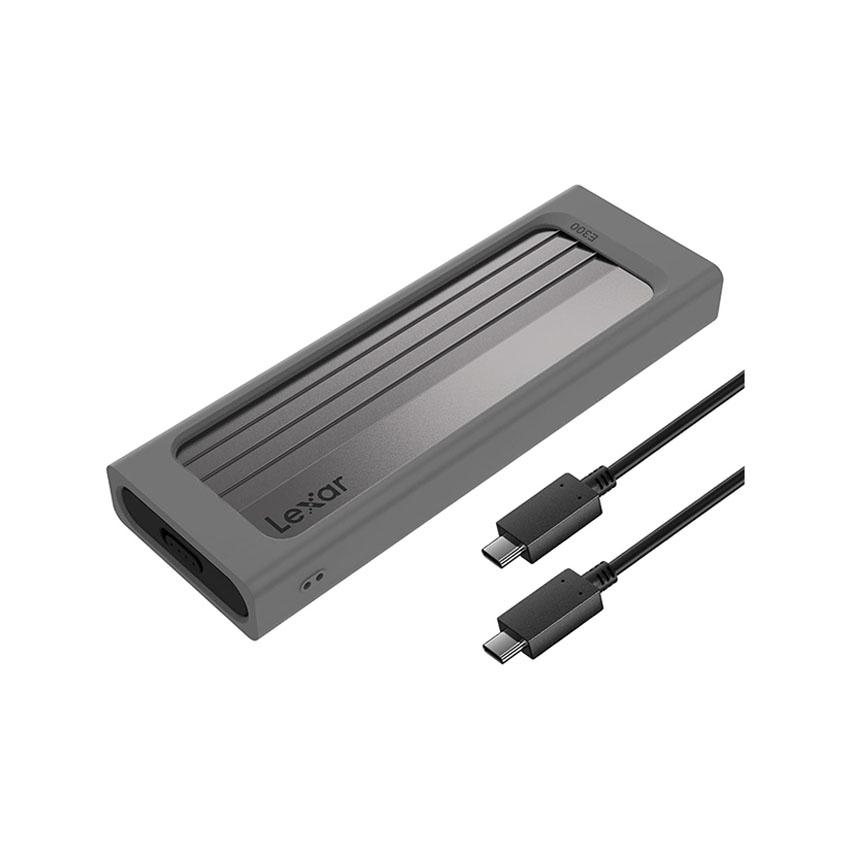 Hộp đựng ổ cứng SSD Lexar E300 M.2 NVMe (LPAE300-RNBNG) - Hình 1