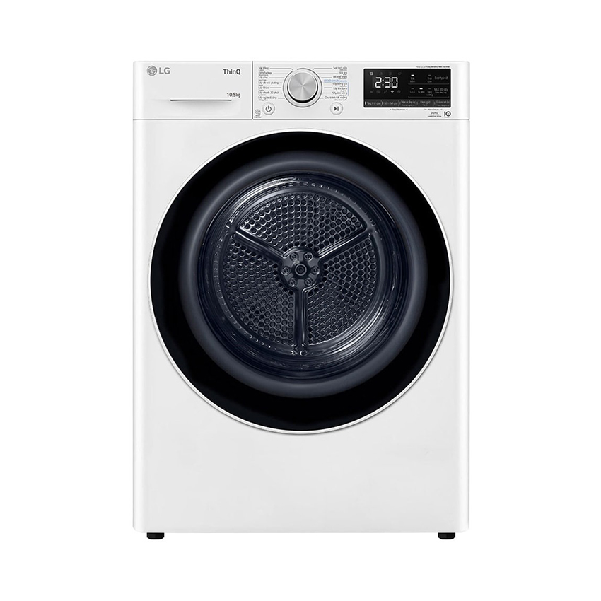 Máy sấy quần áo bơm nhiệt 10.5 kg LG DVHP50W