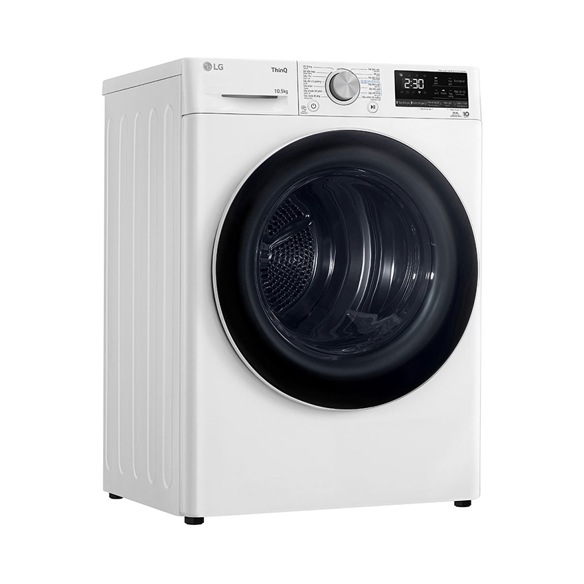 Máy sấy quần áo bơm nhiệt 10.5 kg LG DVHP50W 2