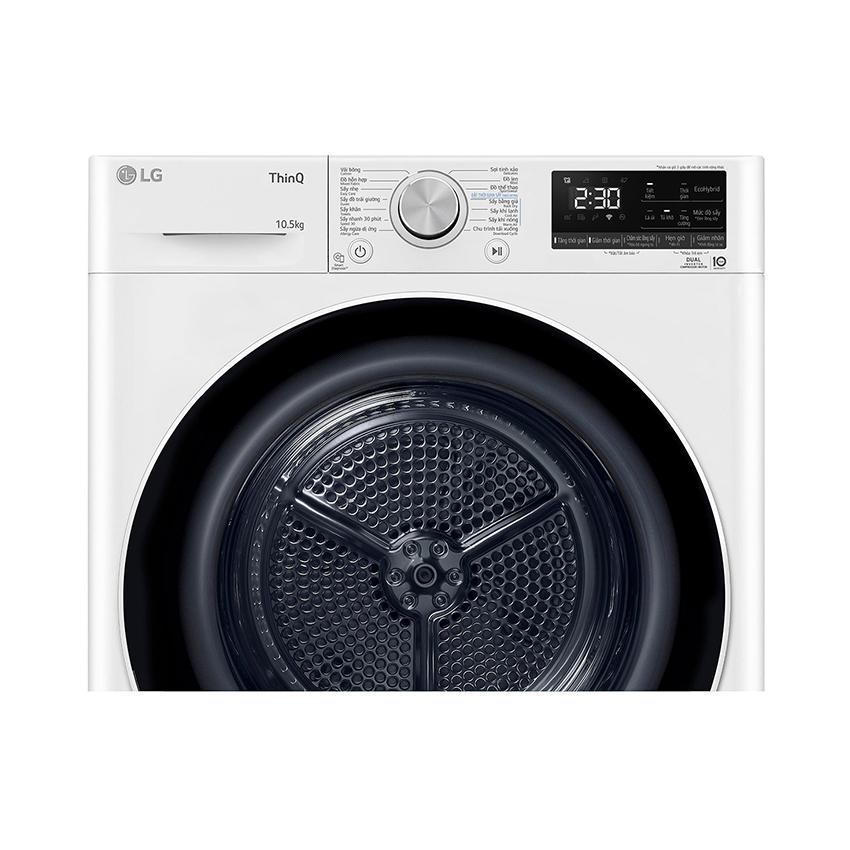 Máy sấy quần áo bơm nhiệt 10.5 kg LG DVHP50W 7