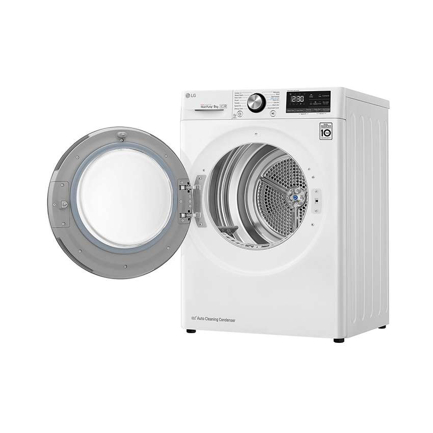 Máy sấy quần áo bơm nhiệt 9 kg LG DVHP09W 6