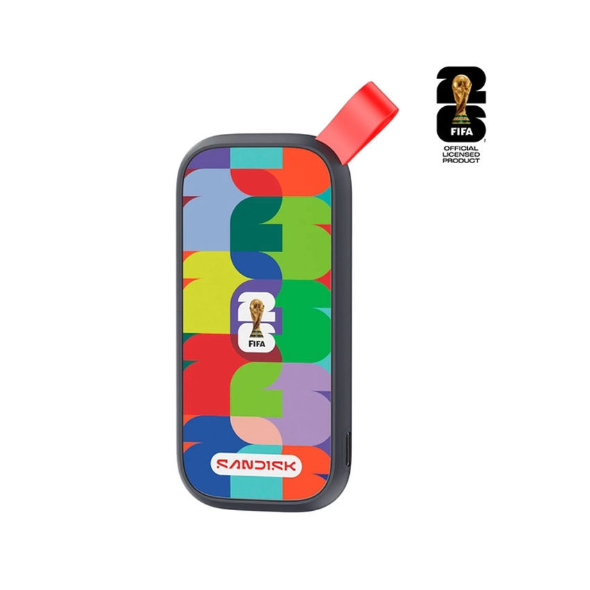 Ổ cứng di động SanDisk Portable SSD: FWC 2026 Edition USB 1TB SDSSDE30F-1T00-G25