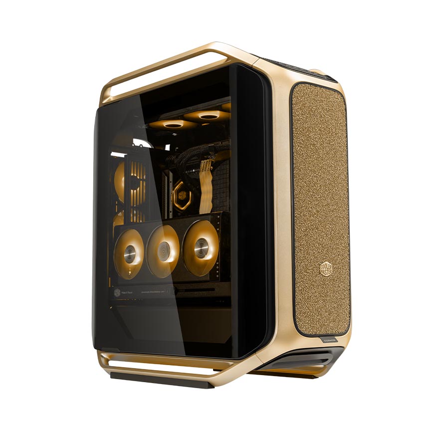Vỏ Case COOLER MASTER Cosmos Alpha GOLD - Mã số 033/199 (ATX/4Fan/Limited)