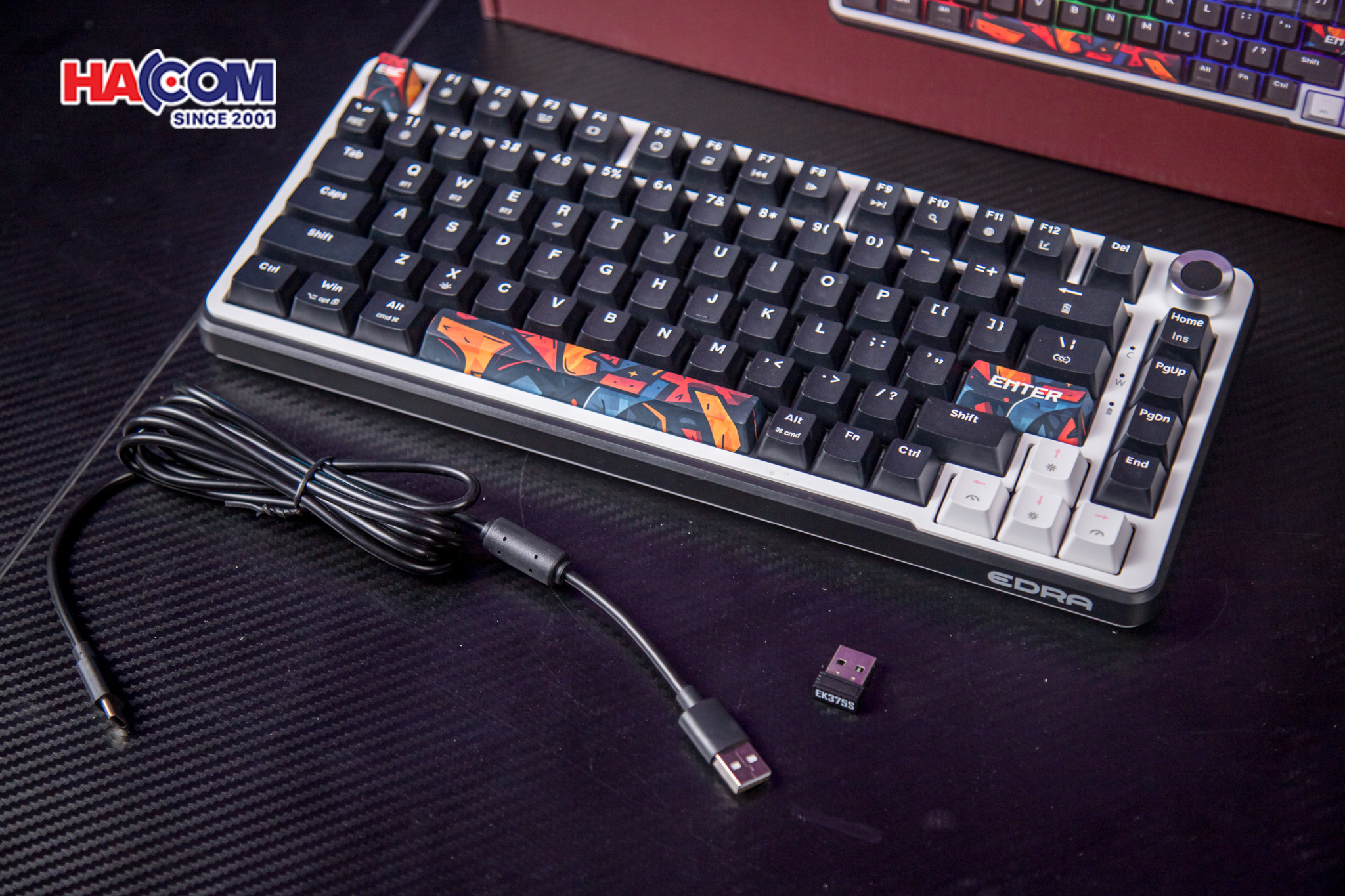 Bàn phím cơ EDRA EK375S (Triple Mode) - Hình 8
