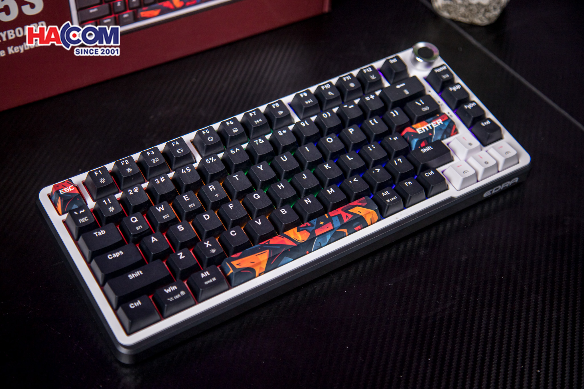 Bàn phím cơ EDRA EK375S (Triple Mode) 9