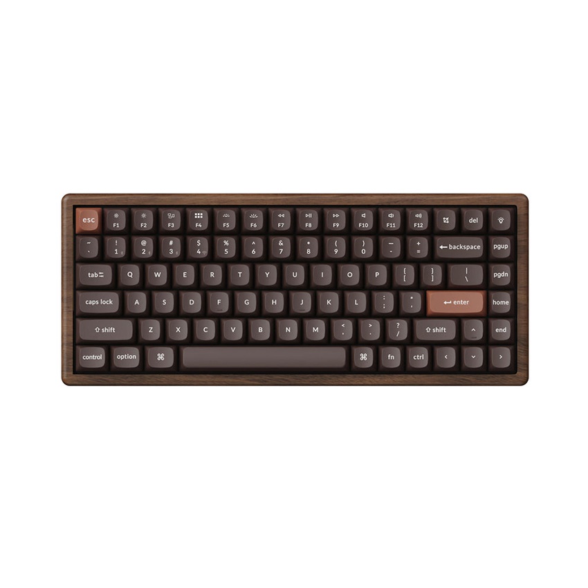 Bàn phím Keychron K2H-F1W Magnetic Switch (All-Wood) chính hãng