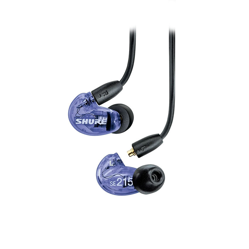 Tai nghe inear dây Shure SE215 PRO màu tím (SE215SPE-PL) - Hình 2