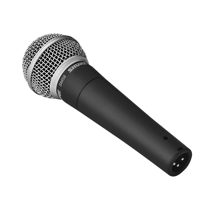 Micro thu âm Shure SM58 (Màu xám đen) - Hình 3
