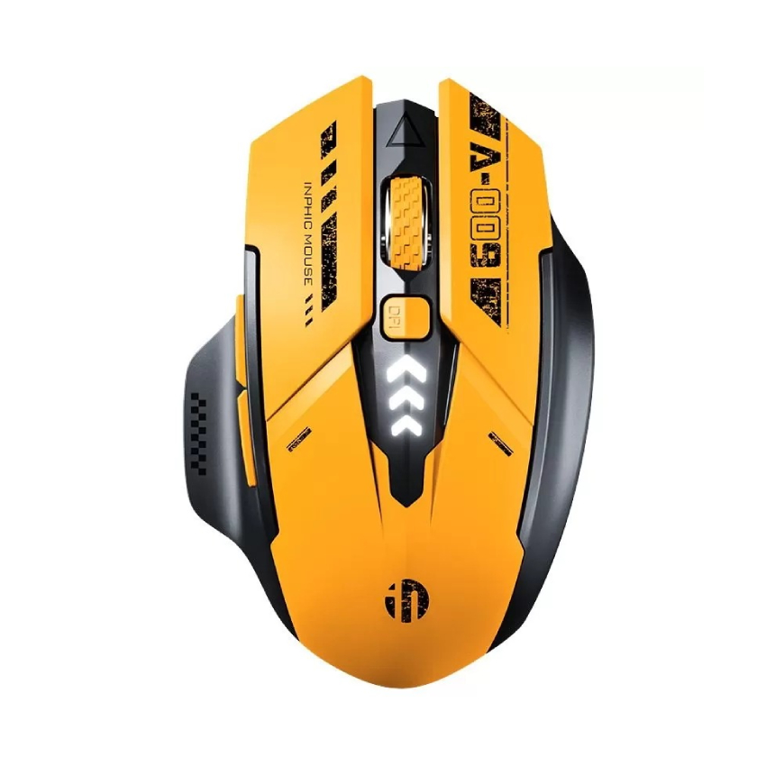 Chuột INPHIC A9 V2 Vàng chính hãng