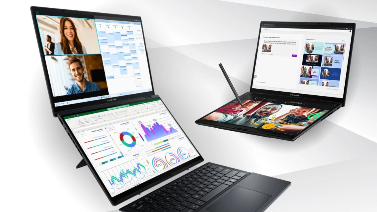 Asus Zenbook Duo laptop 2 màn hình