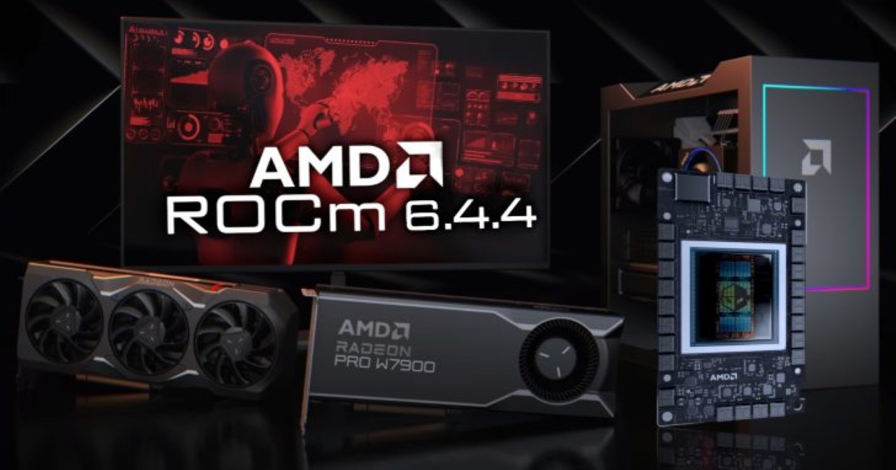 hỗ trợ AI với ROCm 6.4.4