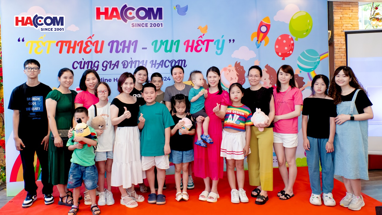 HACOM tưng bừng ngày hội “Tết Thiếu Nhi – Vui Hết Ý 2024”