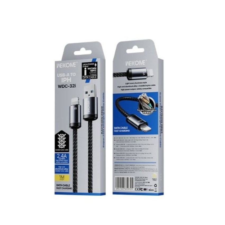 CÁP SẠC WEKOME TYPE C - 32I WDC