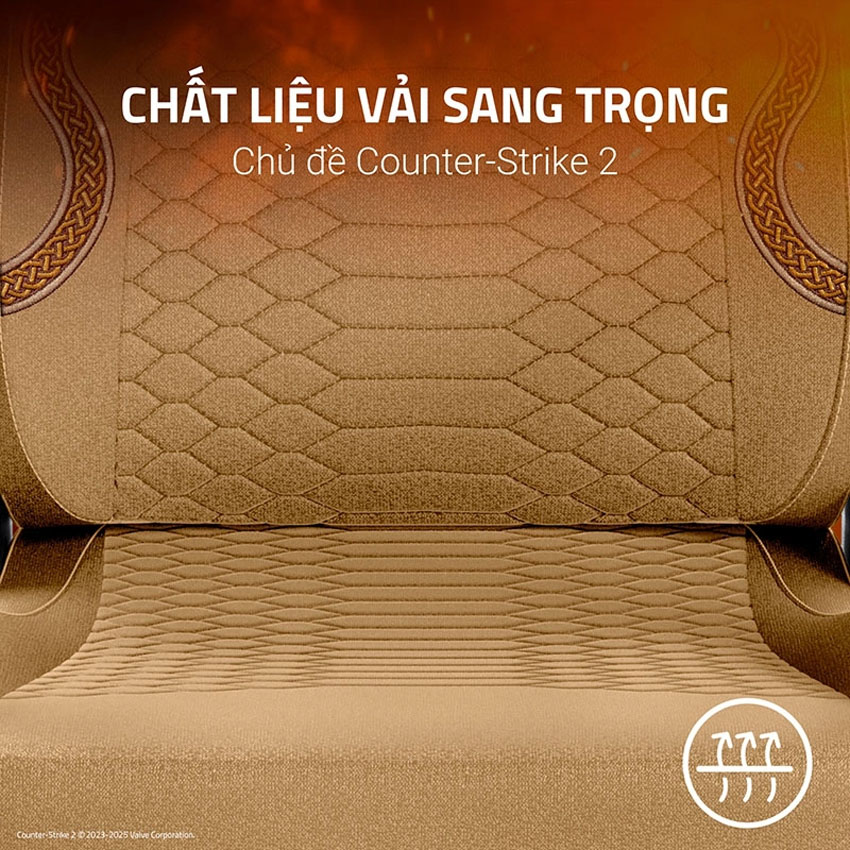 Ghế game RAZER ISKUR V2 X CS2 Counter-Strike 2 Edition 4