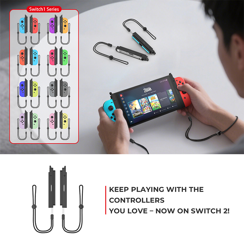 Bộ chuyển đổi kết nối tay cầm Switch 1 và Switch 2 JYS-NS2327 9