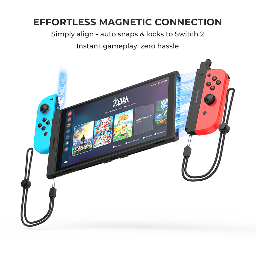 Bộ chuyển đổi kết nối tay cầm Switch 1 và Switch 2 JYS-NS2327 10