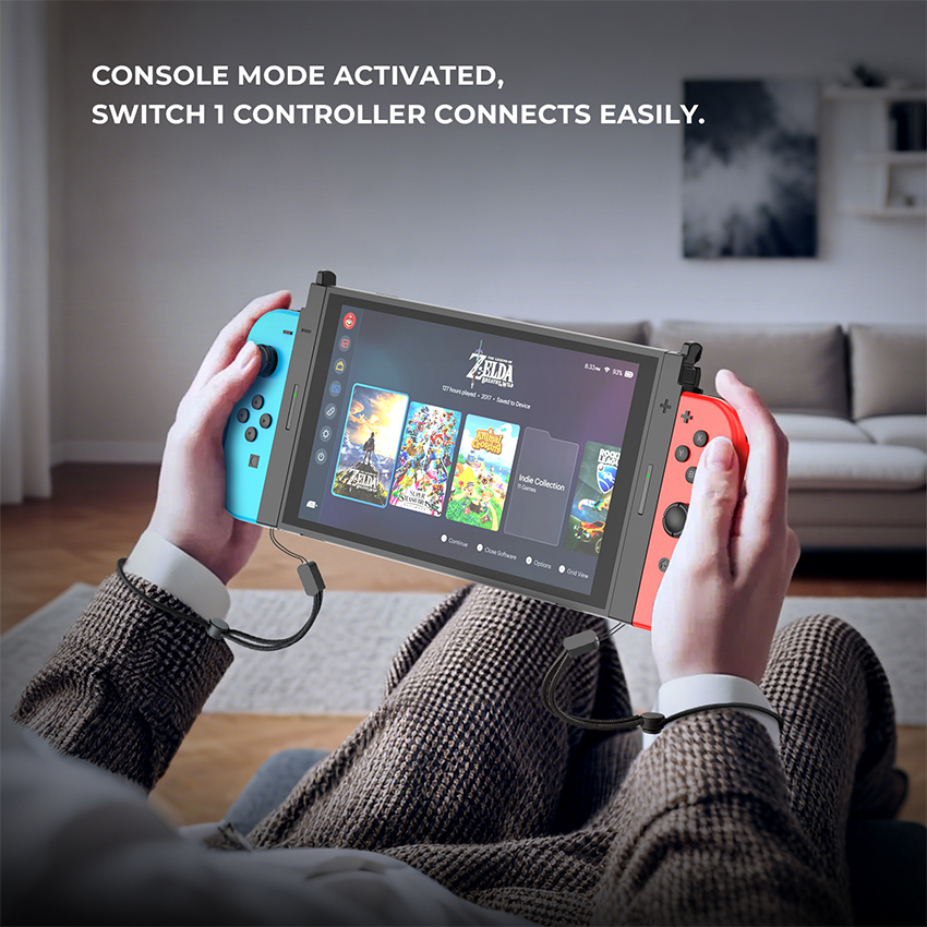 Bộ chuyển đổi kết nối tay cầm Switch 1 và Switch 2 JYS-NS2327 3