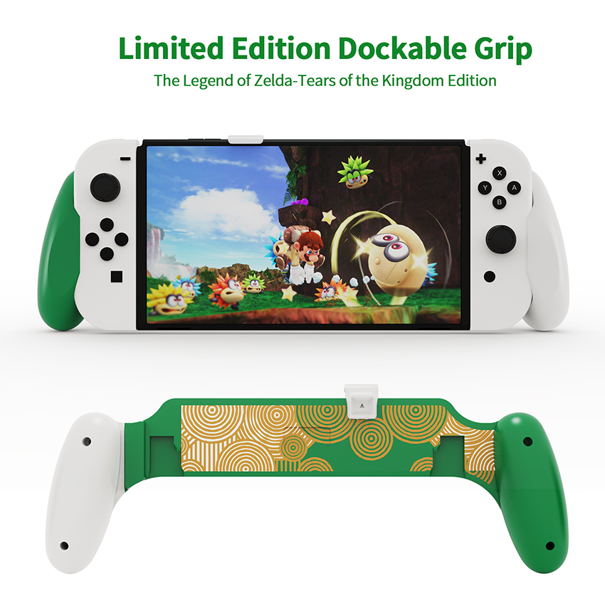 Grip Case cho Nintendo Switch Oled màu xanh JYS-NS229 8