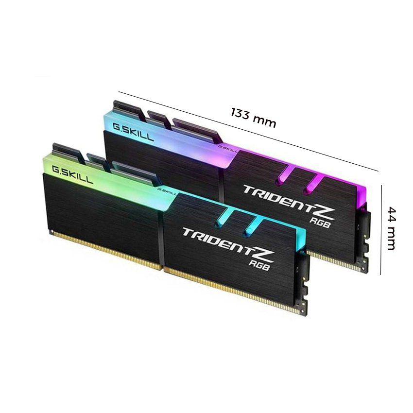 Ram Desktop Gskill Trident Z RGB (F4-3600C18D-32GTZR) 32GB (2x16GB) DDR4 3600MHz - Hình 2