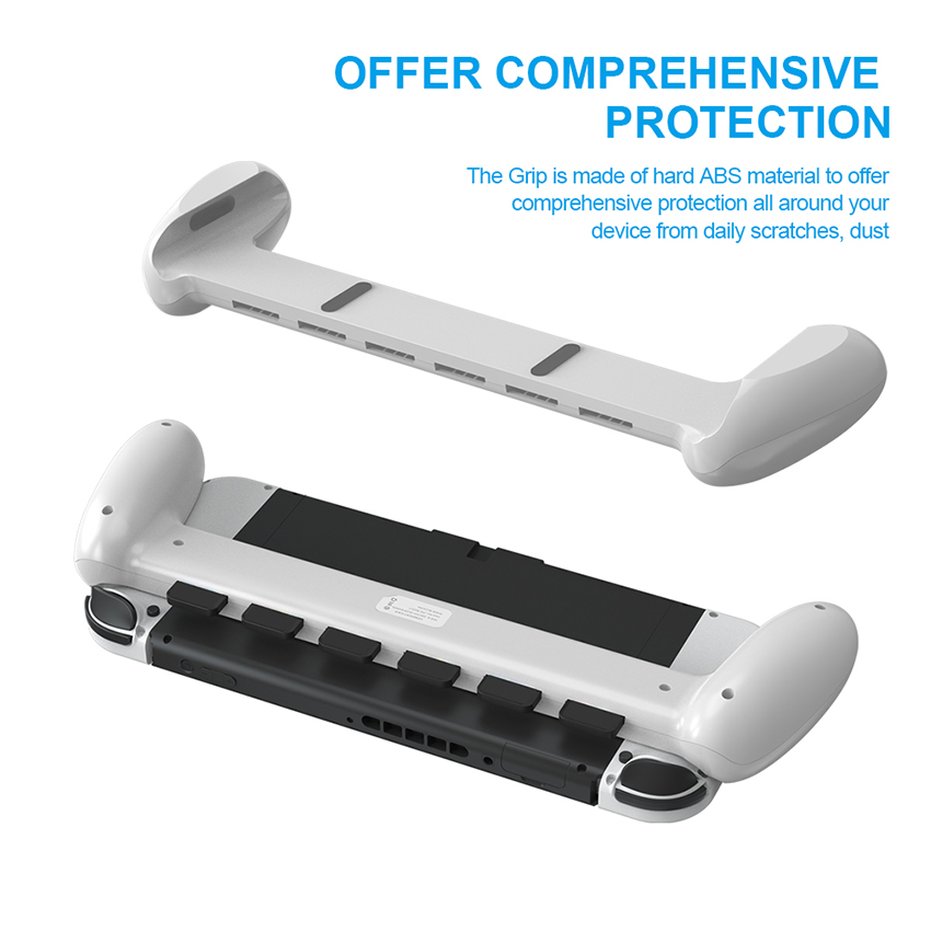 Grip Case cho Nintendo Switch Oled màu trắng JYS-NS2175112025/vo-tay-cam-bang-nhua-model-jys-ns217-mau-trang-4.jpg 3