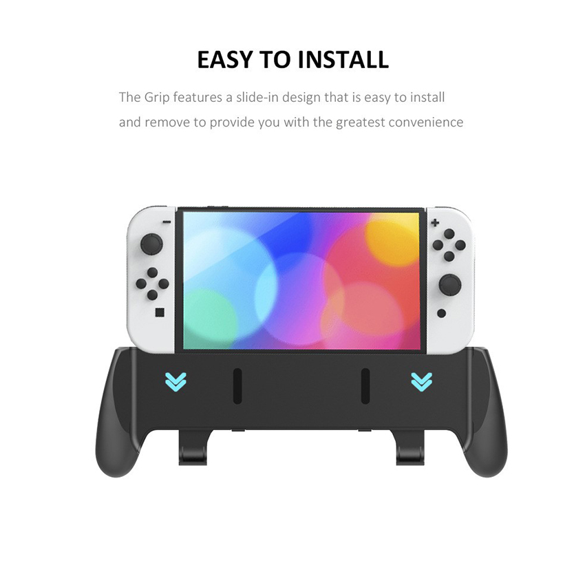 Grip Case cho Nintendo Switch Oled màu đen JYS-NS218 3