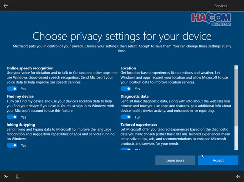 huong dan cai win 10 bang usb hacom 24