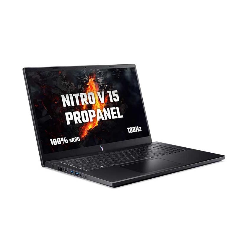 Laptop Acer Gaming Nitro V 15 ProPanel ANV15-41-R9M1 (NH.QPFSV.004) (R5-7535HS/16GB/512GB SSD/GeForce RTX 3050 6GB/15.6 inch FHD 180Hz/Win 11/Đen/Kèm sạc) - Likenew 2