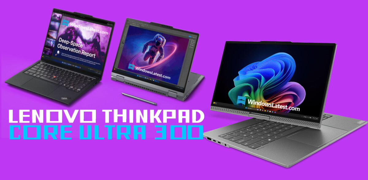 lenovo thinkpad panther lake laptop