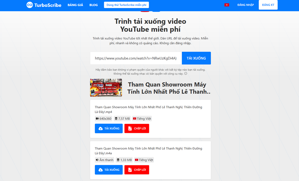 tong hop cac cach tai video youtube chat luong cao hacom 5