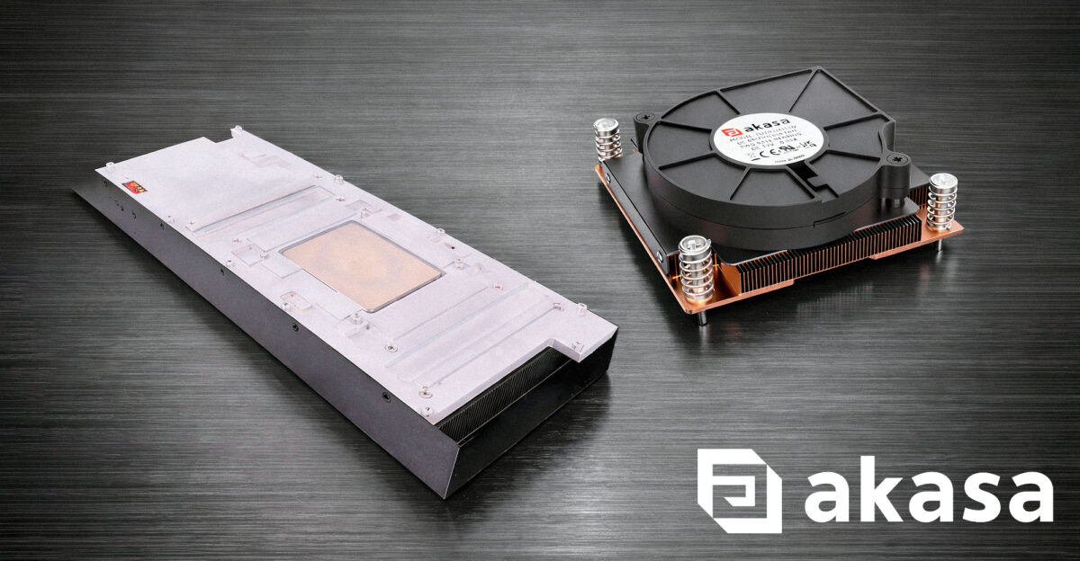 akasa 600 1000w vapor chamber cooler