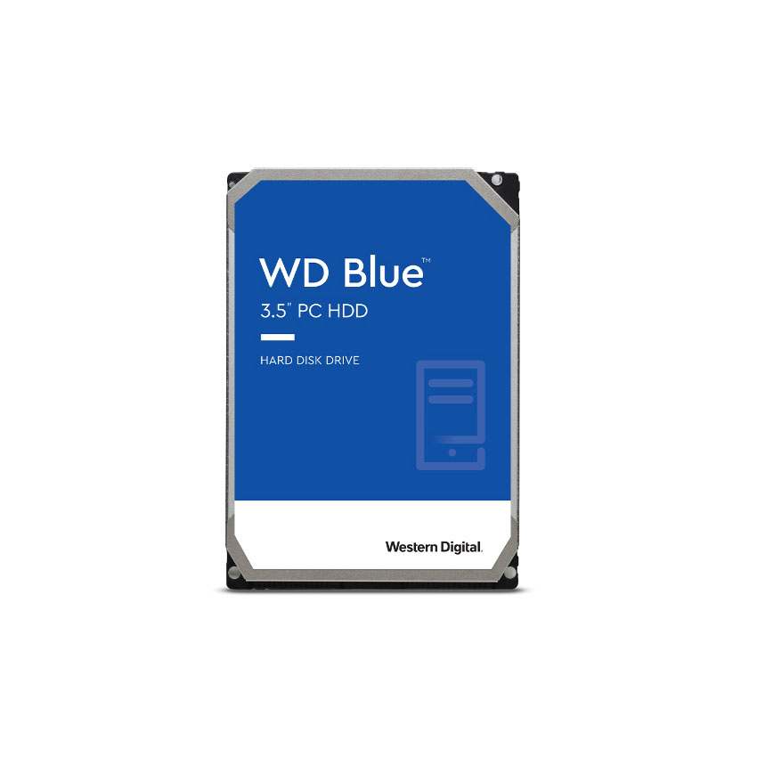 Ổ Cứng HDD WD 4TB Blue 3.5 inch, 5400RPM, SATA III, 128MB Cache (WD40EZZX)