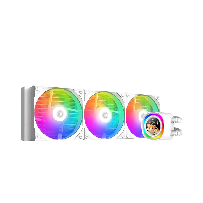 Tản nhiệt nước ID-COOLING FX360 LCD - White (Màn hình IPS) - Hình 1