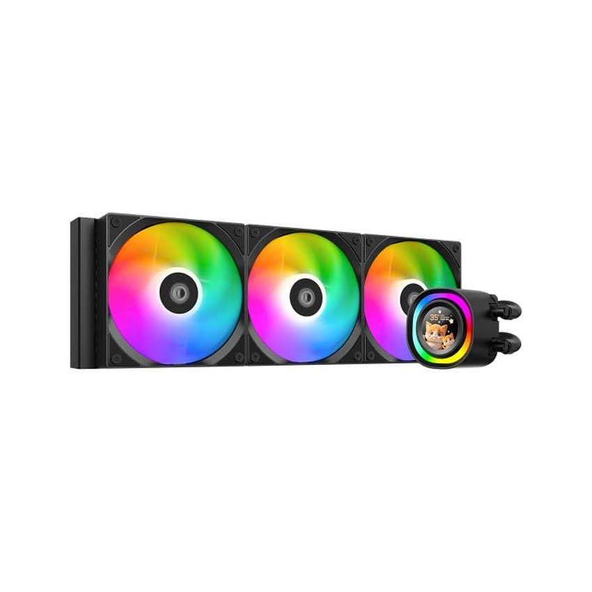 Tản nhiệt nước ID-COOLING FX360 LCD - Black (Màn hình IPS)