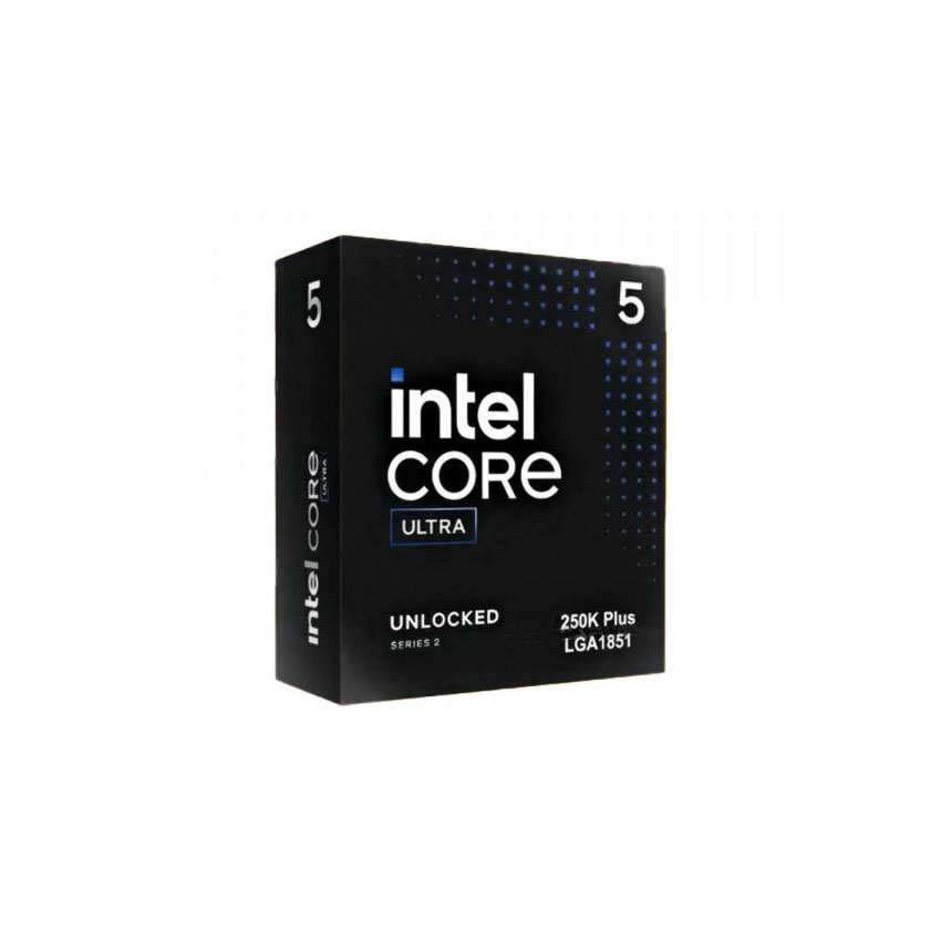 CPU Intel Core Ultra 5 250K Plus (Upto 5.3 GHz, 18 Nhân 18 Luồng, 30MB Cache)-Socket Intel LGA 1851/ARROW LAKE