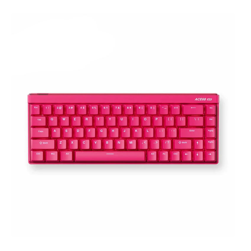 Bàn phím cơ HE MCHOSE Ace 68 Air - Rose Red chính hãng