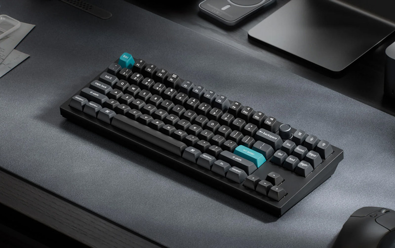 ban phim keychron q3u m1 brown switch hacom 3