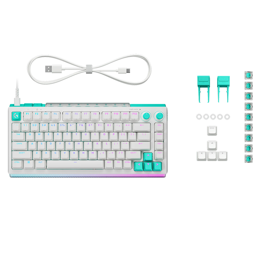 Bàn phím Logitech G512 X 75 - Màu Trắng (920-013962) - Hình 7