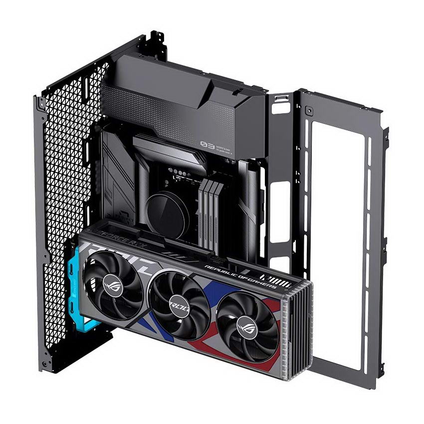 Bộ dựng đứng VGA kèm Riser JONSBO A50 Grey (PCIe 5) - Hình 2