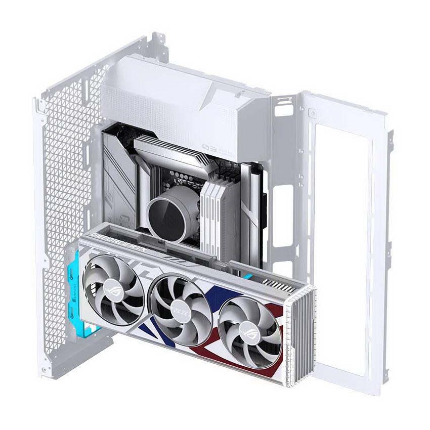 Bộ dựng đứng VGA kèm Riser JONSBO A50 White (PCIe 5) - Hình 3