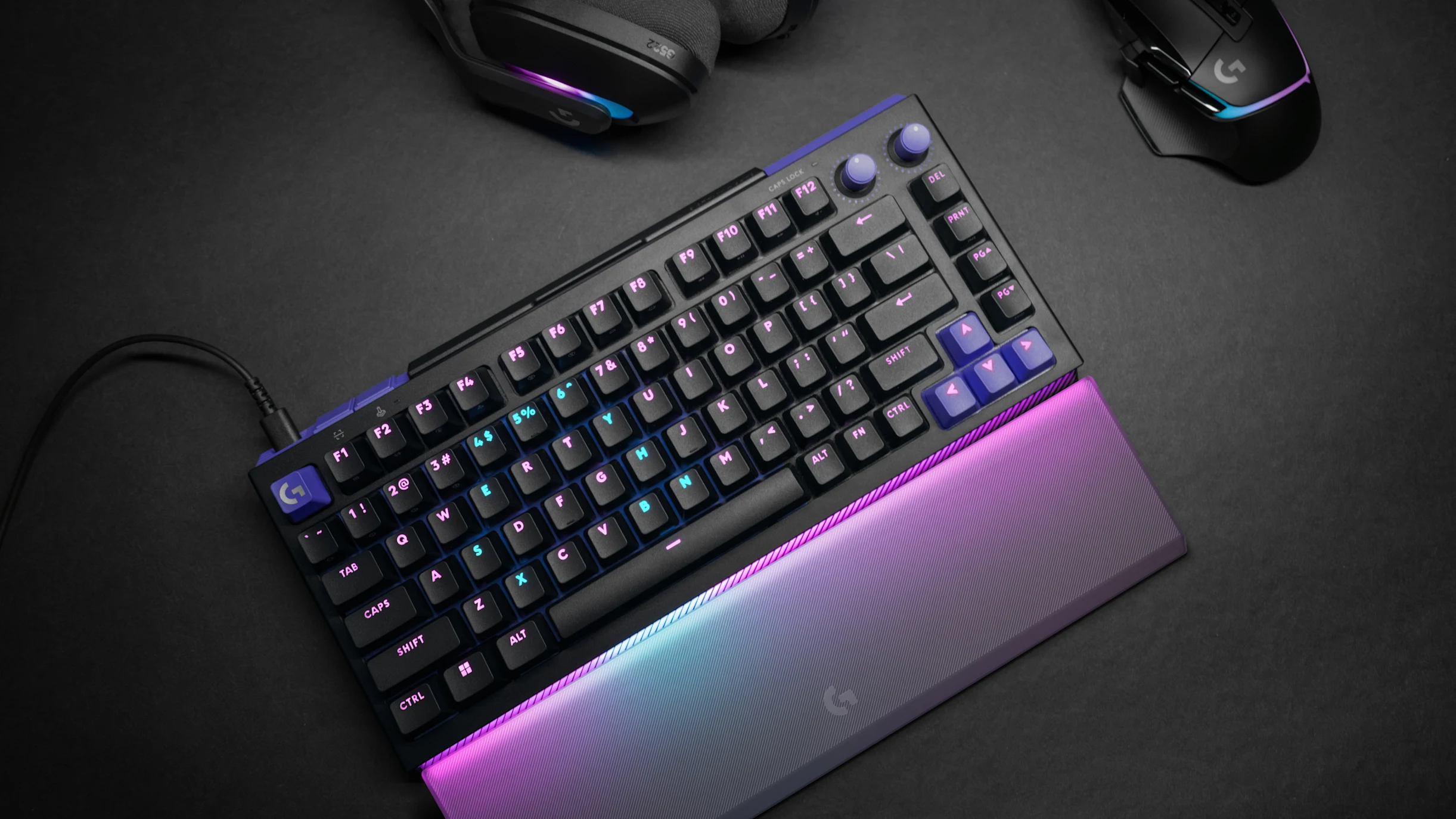 Kê tay Logitech G512 X Palm Rest 75 (943-001623) - Hình 4
