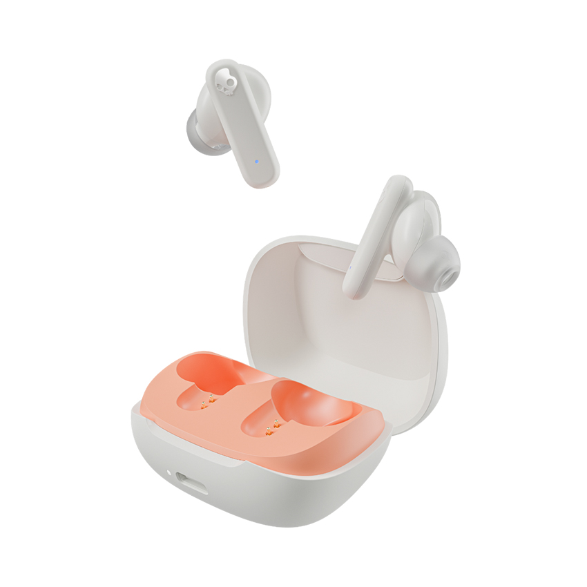 Tai nghe Skullcandy Smokin Buds - Trắng cam (SK-S2TAW-S951) chính hãng