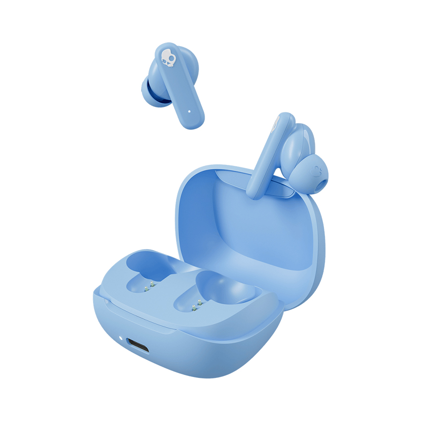 Tai nghe Skullcandy Smokin Buds - Xanh da trời (SK-S2TAW-T990) chính hãng
